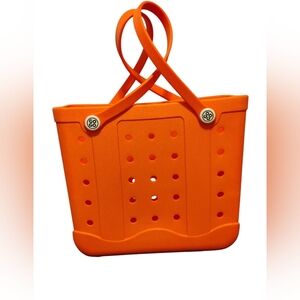 GOGO Bright Coral Tote Bag